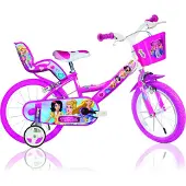 Dino Bikes Vélo enfant 14" 144R-PRI - Princesse