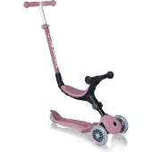 Globber GO-UP FOLDABLE PLUS ECO - 3 en 1 tricycle, roue et trottinette, 120/80 mm, 3 roues, hauteur réglable, baie