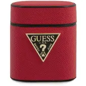 GUESS Guaca2Vsatmlre Airpods 1/2 Coverczerwony/Red Saffiano
