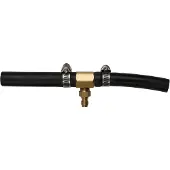 Ks Tools Tuyau adaptateur pour petite valve Schrader 5/16'x32 UNF femelle et raccord de tuyau 1/4' ( 150.2365 )