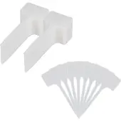 Relaxdays Étiquettes en plastique pour plantes 100 pièces