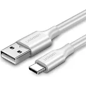 UGREEN Câble Usb Do Usb-C Qc3.0 Us287 0.25M (Biały)