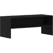 vidaXL Armoire TV noir imitation chêne 100x40x40 cm Bois composite