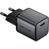 Vention GaN USB-C 20W Charger (Gray)