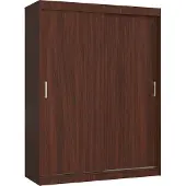 Akord Armoire Coulissante Mono Wengé 150X60X200