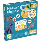 Djeco Jeu éducatif Naturo Mondo,