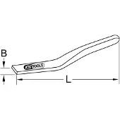 Ks Tools BERYLLIUMplus fer à tricoter/outil de tricotage 2 mm ( 962.0202 )