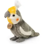 Rappa Perroquet en peluche : perruche à crête, 20 cm, ÉCOLOGIQUE