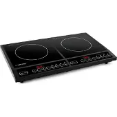 Esperanza Plaque de cuisson EKH008, noire, à induction, 2 zones de pose