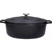 CHASSEUR Poêle à frire Ovale - Noir - 1 litre
