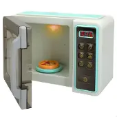 Playgo Electric Microwave With Light & Sound Argenté 3 Years Enfants