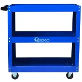 GEKO Chariot d'atelier mobile JS-17A, 3 étagères G10824