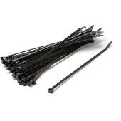 Xlc Colliers de serrage 3,5x140mm, noir (paquet de 100)