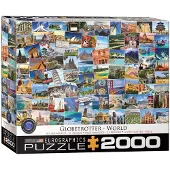 Eurographics Voyageur du monde Puzzle 2000 pièces