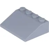 LEGO 25x brique oblique gris clair 3x4 33