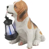 Globo Lighting Globo Lampe solaire plastique brun, 1xLED ; 33371