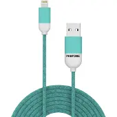 Pantone Câble USB-A vers Lightning 1,5 m Bleu Clair