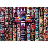 Eurographics Puzzle Totems indiens 1000 pièces