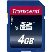 Transcend Ultimate - Carte mémoire flash - 4 Go - Class 10 - 200x - SDHC