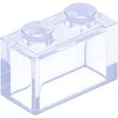LEGO 3065 Trans (Trans Clear) 250 pièces