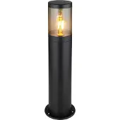 Globo Lighting Globo 32015BS XELOO IP44 E27 60 W noir/verre cuivré Colonne lumineuse extérieure
