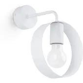Sollux Applique murale, acier, blanc, 1 flamme