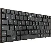 T-ProTek Noir - Clavier français version 1 Compatible avec Asus 1000HE-1J , 1000HE-6L
