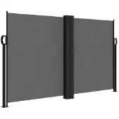 Syfax Auvent latéral rétractable anthracite 140x1200 cm