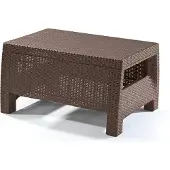 Keter Table de jardin Corfu II marron KT-610138