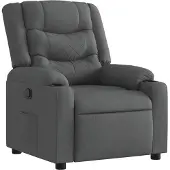 Sonstiges Fauteuil inclinable Gris foncé Tissu