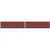Syfax Auvent latéral rétractable Marron 180x1200 cm