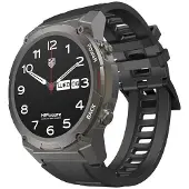 HiFuture Montre connectée FutureGo Mix2, écran AMOLED de 1,43 pouces, résolution 466 x 466, batterie 400 mAh, couleur noire
