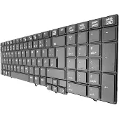 T-ProTek FR Clavier noir pour HP ProBook 6550b (WD696EA), 6550b (XA678AW)