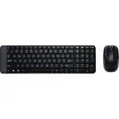Logitech Clavier et souris Wireless Combo MK220