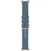Google Pixel Watch 3 (45mm), bracelet en cuir classique, Moondust, S