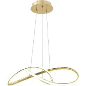 Toolight Lampe Suspendue Led APP1601-CP Gold
