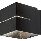 Rabalux Applique cubique moderne G9 noir mat Kaunas 7017