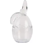 Clayre & Eef Pot en verre Oeuf 9x8x17 cm Verre transparent