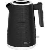 Ecg RK 1751 Stripe bouilloire électrique 1,7 L 2200 W Noir
