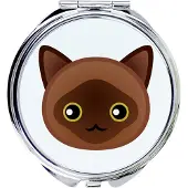 Art-Dog Birmanie Miroir de poche de la marque