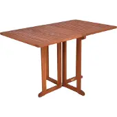 Garden Pleasure Table de balcon Baltimore 120 x 70 x 73 cm, pliante