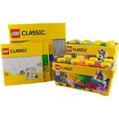 LEGO Classic Family Pack 2 boîtes de briques & 4 plaques de base - NOUVEAU Quantité 1x