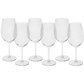 Excelsa Set De 6 Verres Sommelier Verre 53 cl Transparent