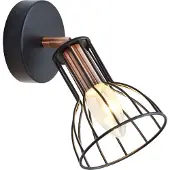 Sanico Sofia applique simple 1xE14 noir