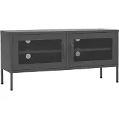 Sonstiges Meuble TV Anthracite 105x35x50 cm Acier