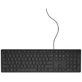 Dell Clavier KB216, taille standard (100 %), avec câble, connectique USB, disposition QWERTY, couleur noire