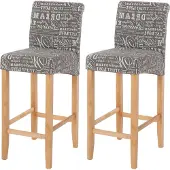 MCW Tabouret de bar -C33 (lot de 2)