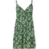 Protest Marge Sleeveless Short Dress Vert M Femme