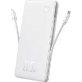 Baseus Batterie externe P10067501213-00, 10 000 mAh, 22,5 W, blanche