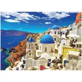 Eurographics Puzzle Oia sur l'île de Santorin Grèce, 1000 pièces, 68 x 48 cm, 6000-0944